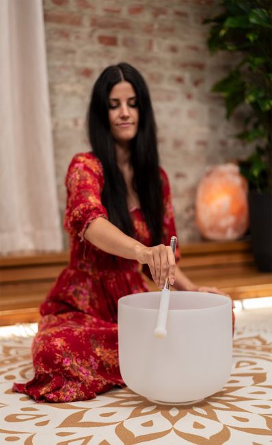 Meinl Sonic Energy Crystal Half-coated silicone malletti, L