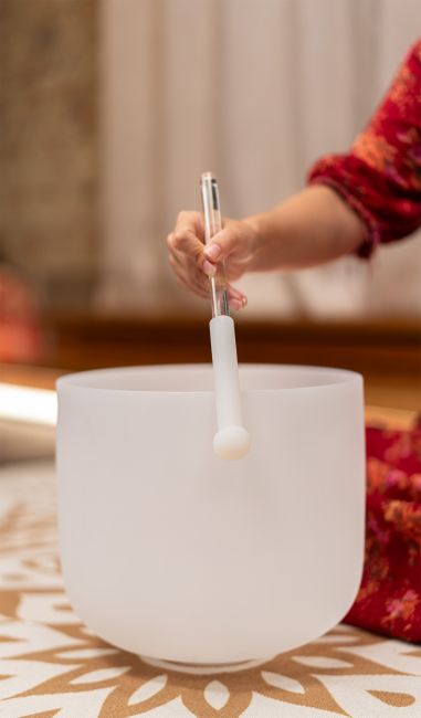 Meinl Sonic Energy Crystal Half-coated silicone malletti, L