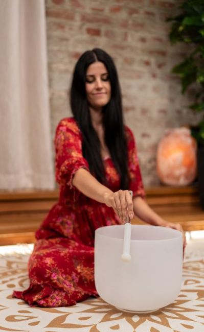 Meinl Sonic Energy Crystal Half-coated silicone malletti, M