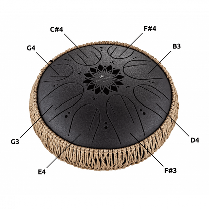 MEINL Sonic Energy Medium Octave Steel Tongue Drum 10",