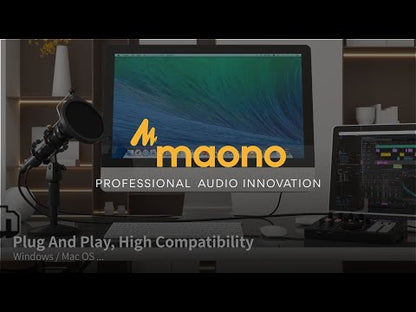 Maono AU-HD300T USB/XLR Dynamic Broadcast Microphone