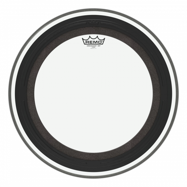 Remo 18" Ambassador SMT Clear Bassorummun kalvo - Aron Soitin