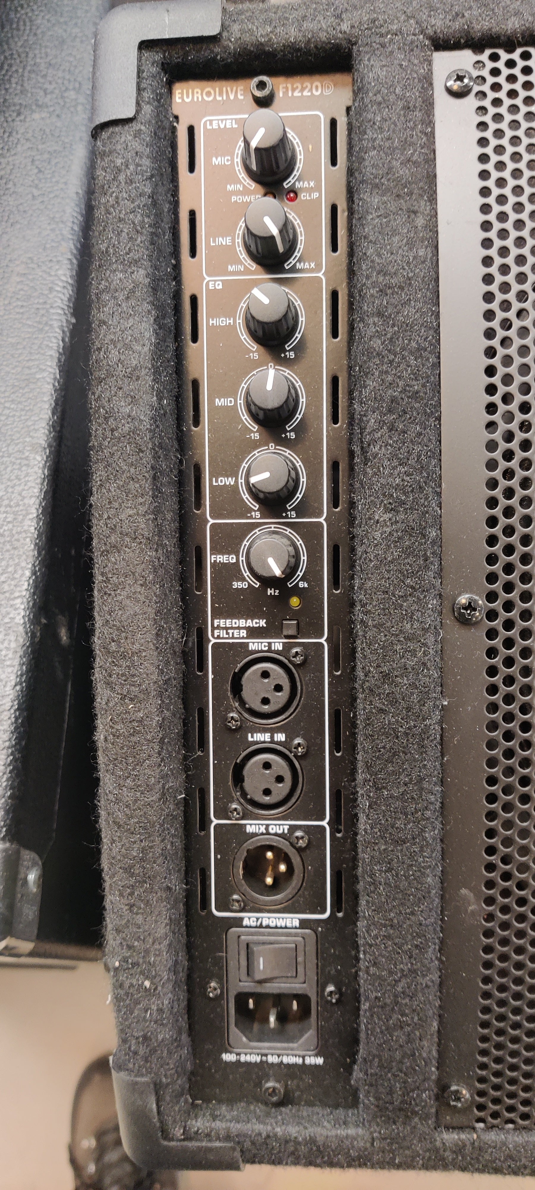Eurolive F1220D stage monitor, pa speaker (used) - Aron Soitin