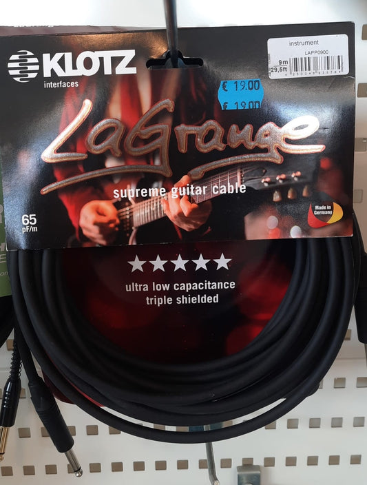 Klotz high quality instrument cable (used)