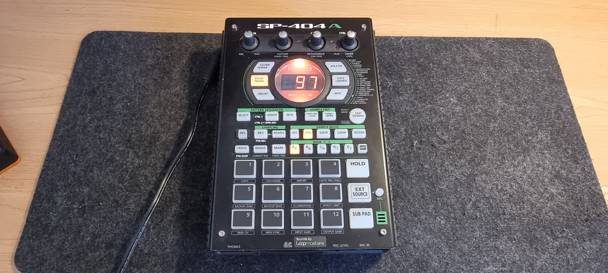 Roland SP404A sampler (used) - Aron Soitin