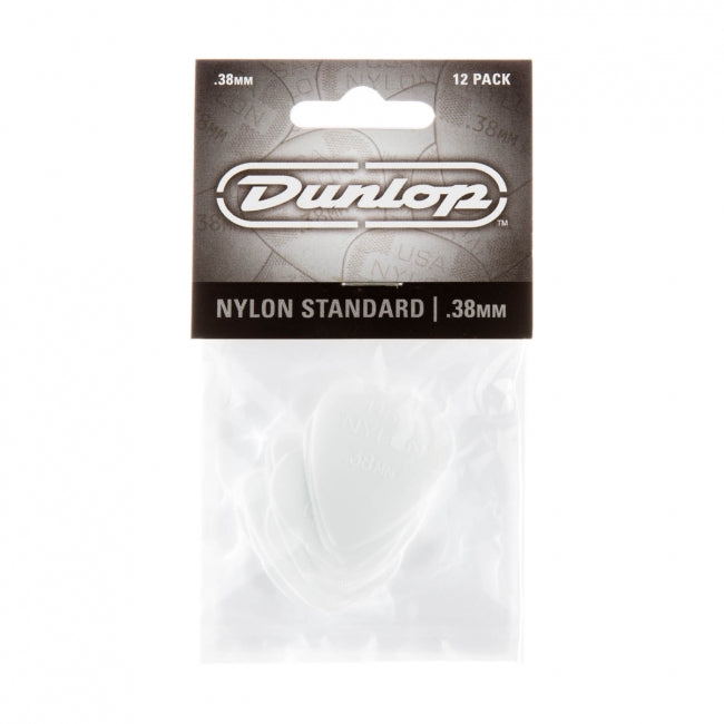 Dunlop Nylon Standard 0.38mm plektrat, 12kpl - Aron Soitin