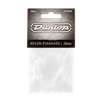 Dunlop Nylon Standard 0.38mm plektrat, 12kpl - Aron Soitin