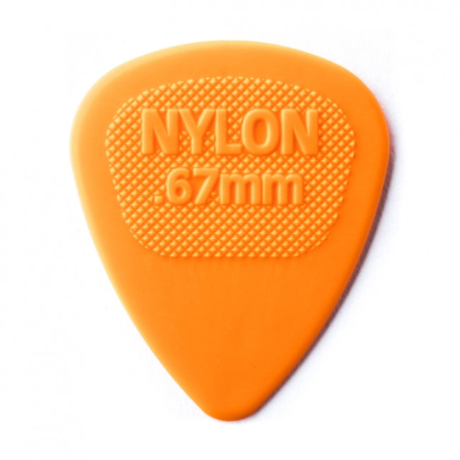 Dunlop Nylon Midi 0.67mm plektrat, 12kpl - Aron Soitin