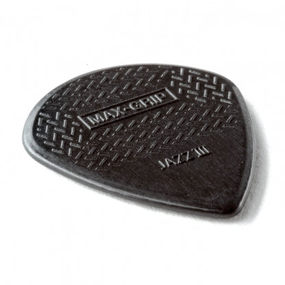 Dunlop Nylon Max Grip Jazz III musta - Aron Soitin