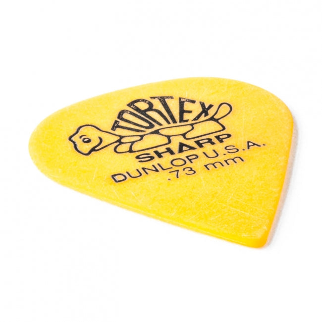 Dunlop Tortex Sharp -plektrat 0.73mm, 72kpl - Aron Soitin