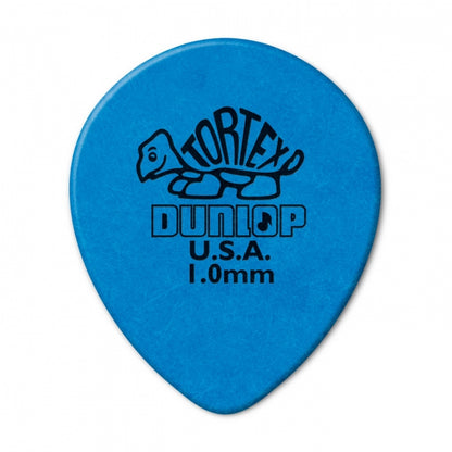 Dunlop Tortex Teardrop -plektrat 1.00mm, 72kpl - Aron Soitin