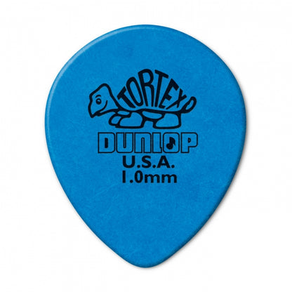 Dunlop Tortex Teardrop -plektrat 1.00mm, 72kpl - Aron Soitin