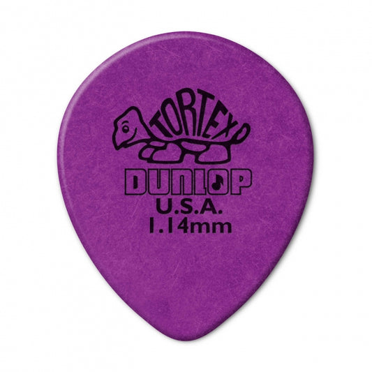 Dunlop Tortex Teardrop -plektrat 1.14mm, 12kpl - Aron Soitin