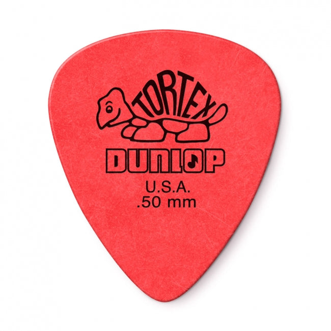 Dunlop Tortex Standard -plektra 0.50mm, 12kpl - Aron Soitin