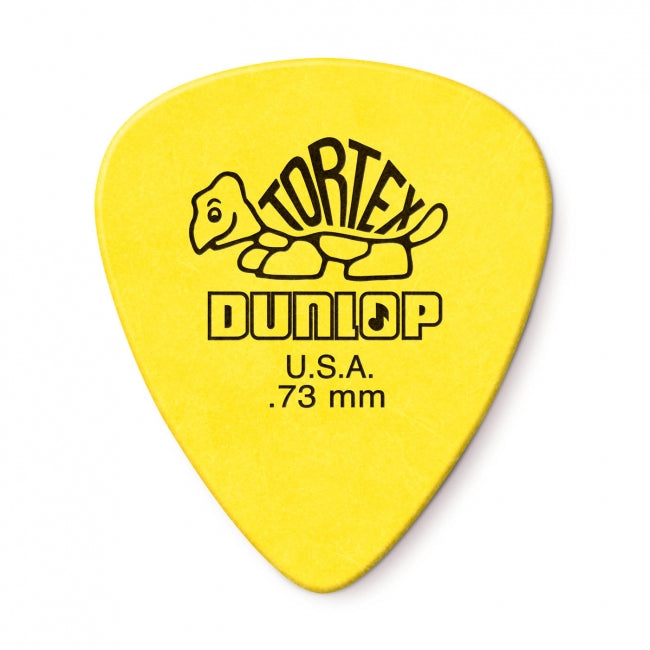 Dunlop Tortex Standard -plektra 0.73mm, 12kpl - Aron Soitin