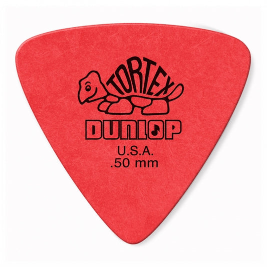 Dunlop Tortex Triangle -plektrat 0.50mm, 6kpl - Aron Soitin