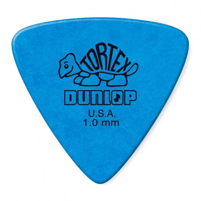 Dunlop Tortex Triangle -plektrat 1.00mm, 72kpl - Aron Soitin