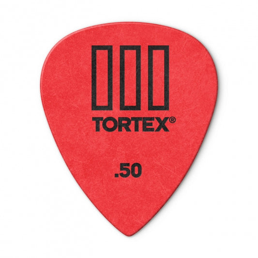 Dunlop Tortex TIII .50mm -plektra, 12kpl - Aron Soitin