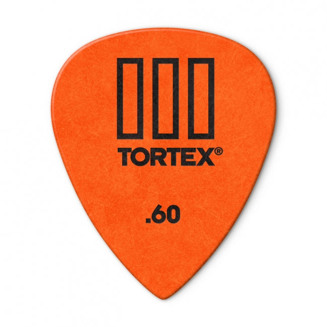 Dunlop Tortex TIII -plektrat 0.60mm, 72kpl - Aron Soitin