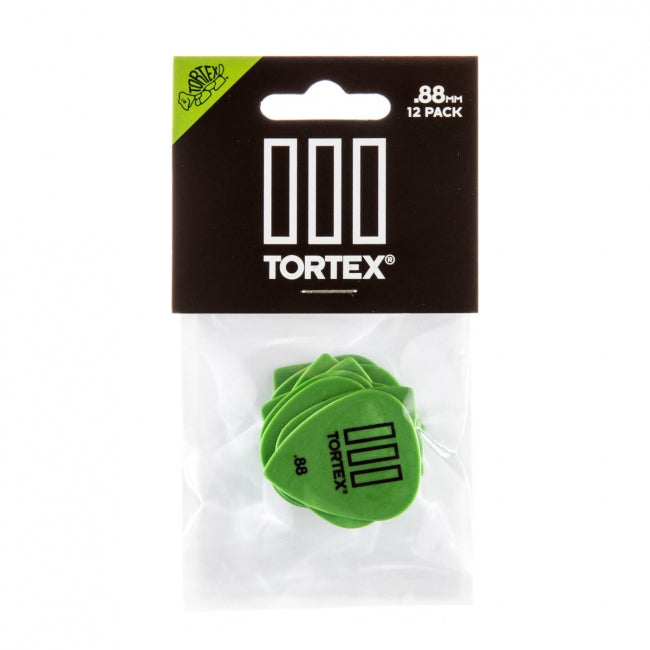 Dunlop Tortex TIII .88mm -plektra, 12kpl - Aron Soitin