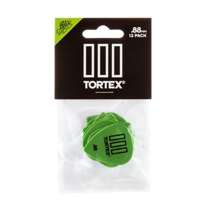 Dunlop Tortex TIII .88mm -plektra, 12kpl - Aron Soitin