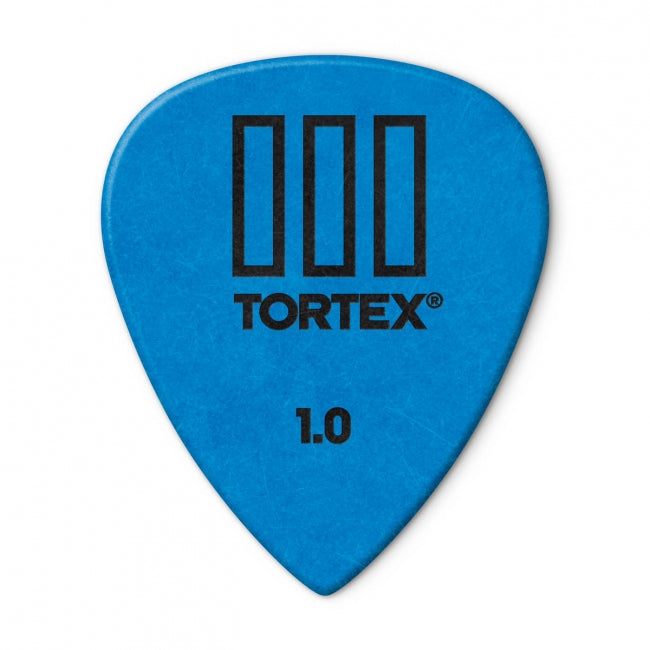 Dunlop Tortex TIII -plektrat 1.00mm, 72kpl - Aron Soitin