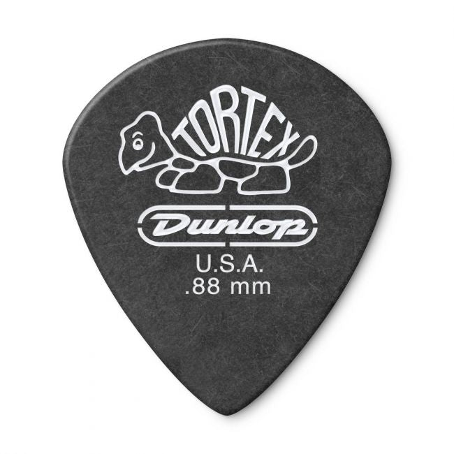 Dunlop Tortex Jazz III Pitch Black -plektrat 0.88mm, 12kpl - Aron Soitin