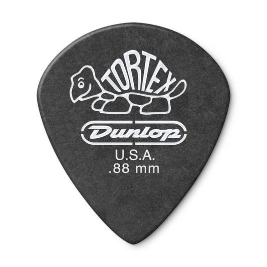 Dunlop Tortex Jazz III Pitch Black -plektrat 0.88mm, 12kpl - Aron Soitin