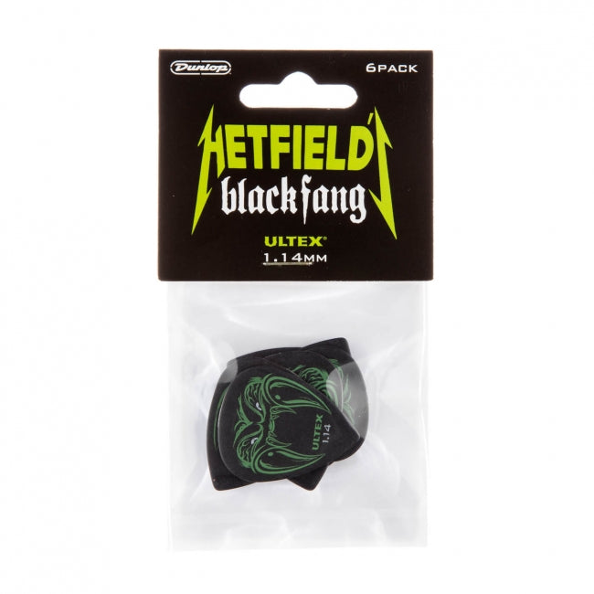 Dunlop 1,14mm Hetfield Black Fang plektralajitelma - Aron Soitin