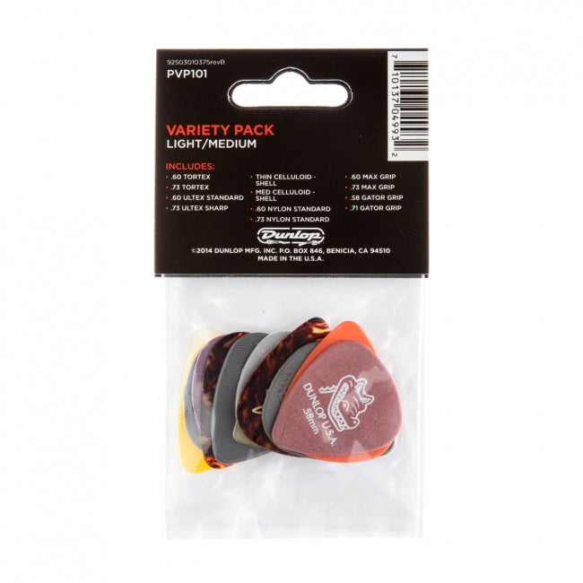 Dunlop PVP-101 plektralajitelma variety pack - Aron Soitin
