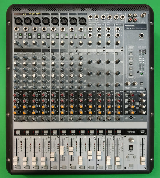 Mackie Onyx 1620 mikseri (käytetty) - Aron Soitin