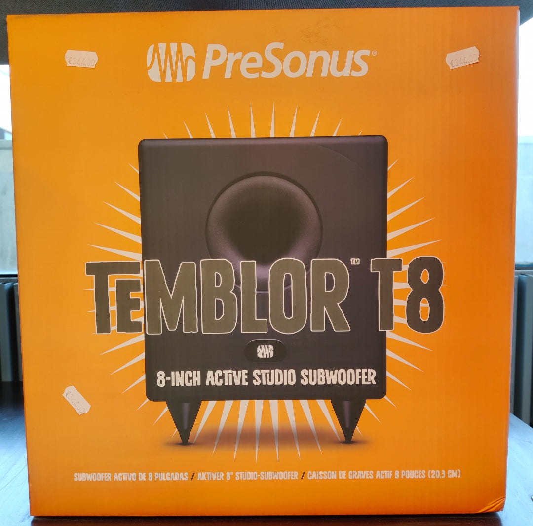 Presonus Temblor T8 subwoofer (demo) - Aron Soitin