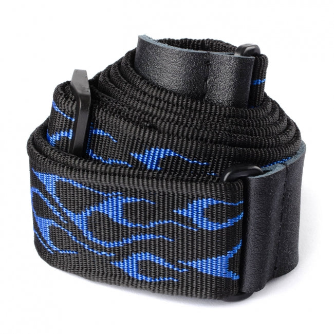 Dunlop Flambe Blue Classic Strap - Aron Soitin