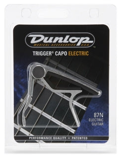 Dunlop Trigger Capo Electric Nickel - Aron Soitin