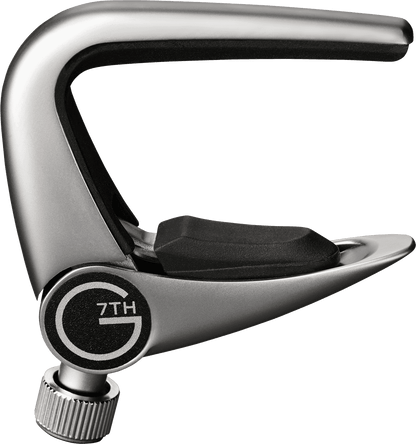 G7th C34013 Capo Newport Ukulele / Banjo - Silver - Aron Soitin