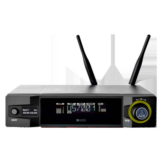 AKG SR 4500 Vastaanotin BD7 500.1-530.5MHz, 50mW - Aron Soitin