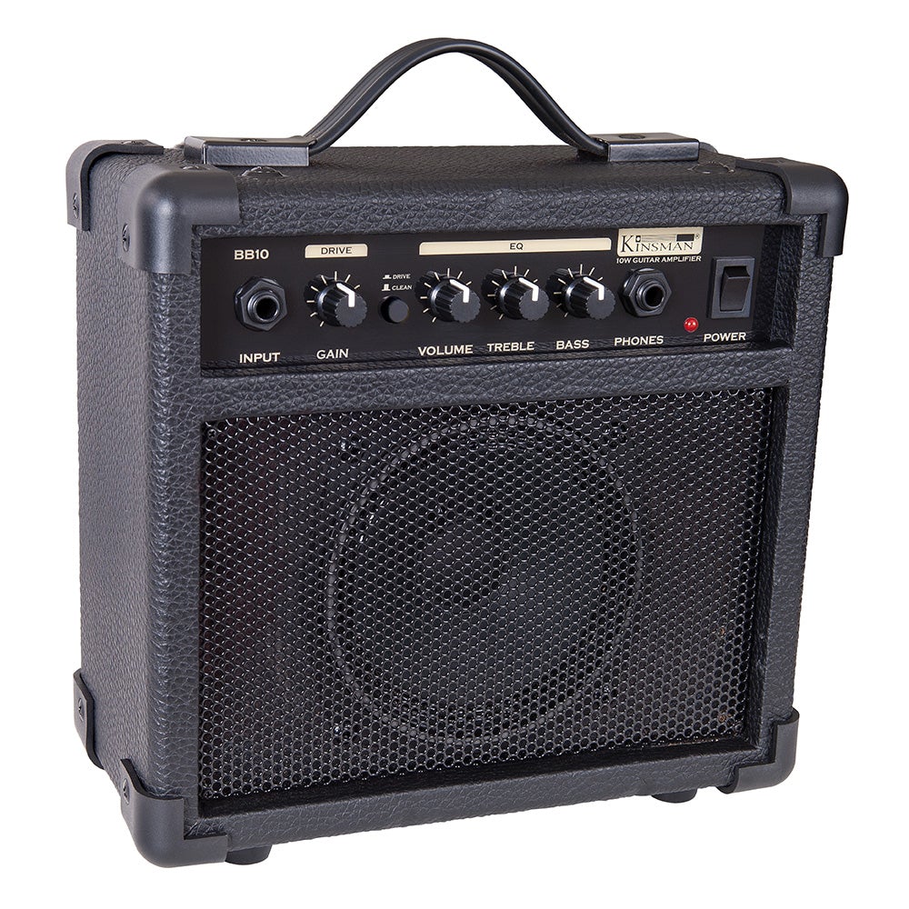 Encore EBP-E20BLK 7/8 Bass Guitar Pack Black - Aron Soitin