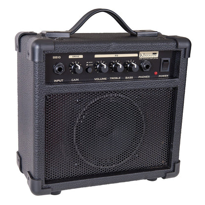 Encore EBP-E20BLK 7/8 Bass Guitar Pack Black - Aron Soitin