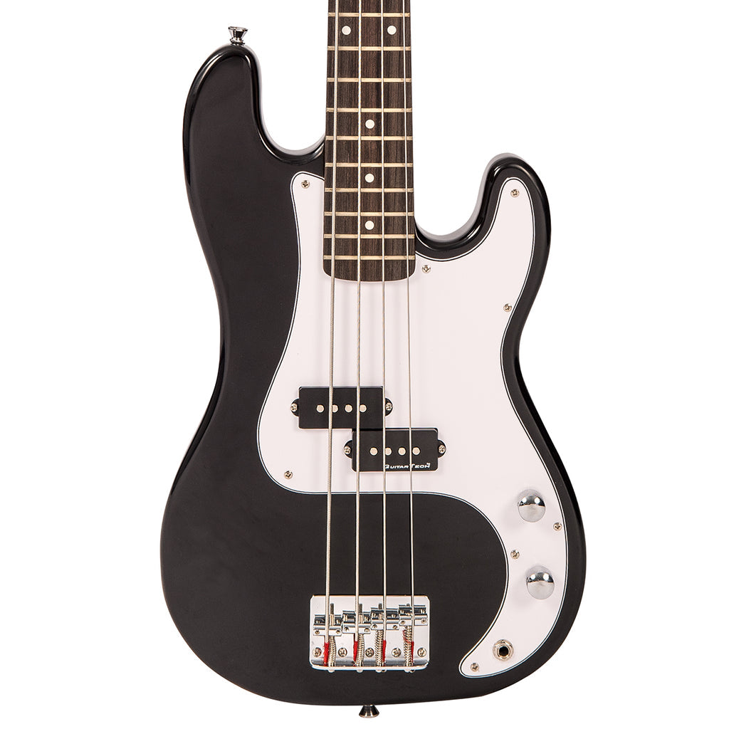 Encore EBP-E20BLK 7/8 Bass Guitar Pack Black - Aron Soitin