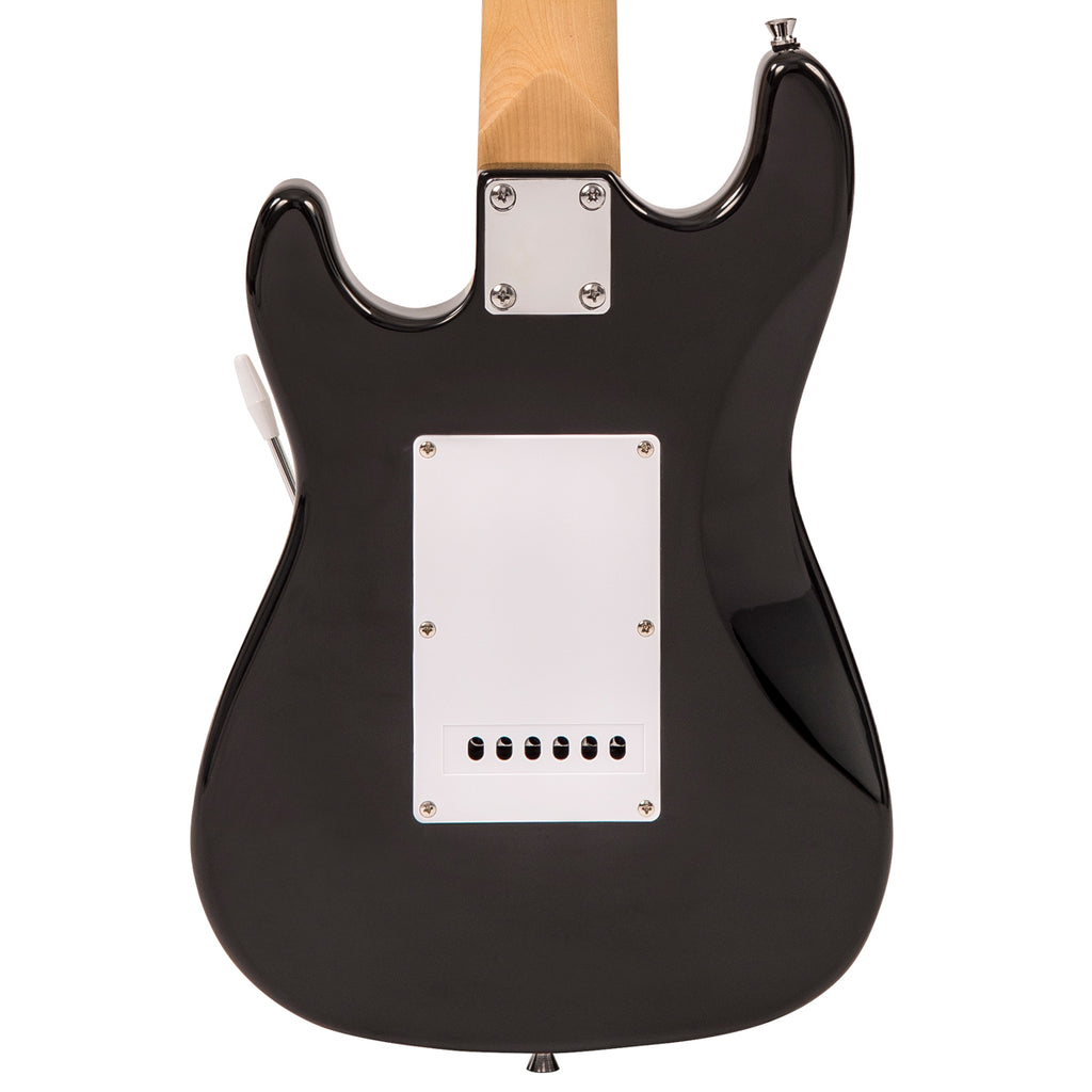 Encore EBP-E375BLK 3/4 Size Electric Guitar Pack Gloss Black - Aron Soitin