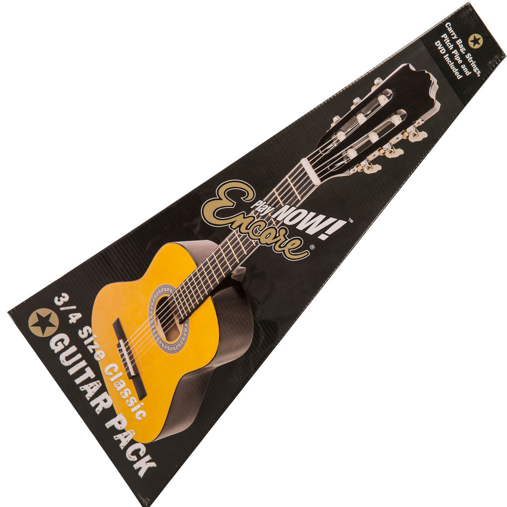 Encore ENC12OFT 1/2 Size Classic Guitar Outfit Natural - Aron Soitin