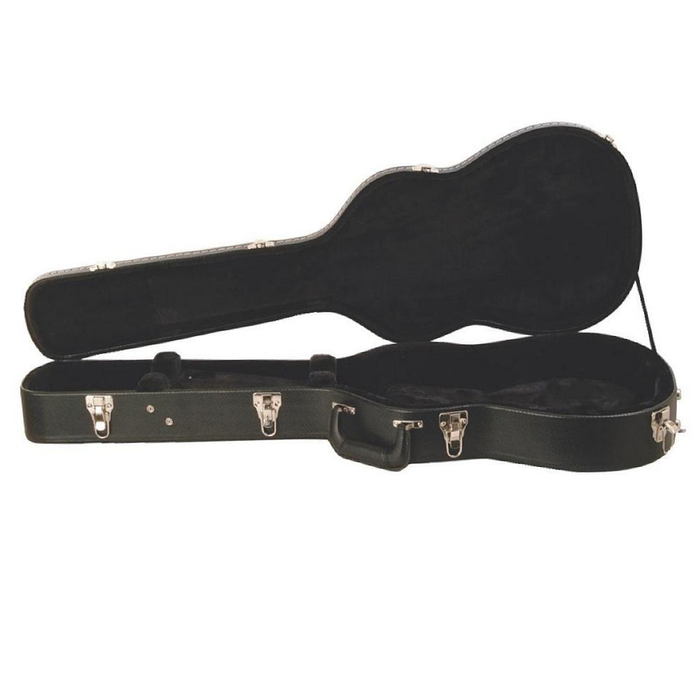 On Stage GCSG7000 Hardshell Guitar Case Double Cutaway Electric - Aron Soitin