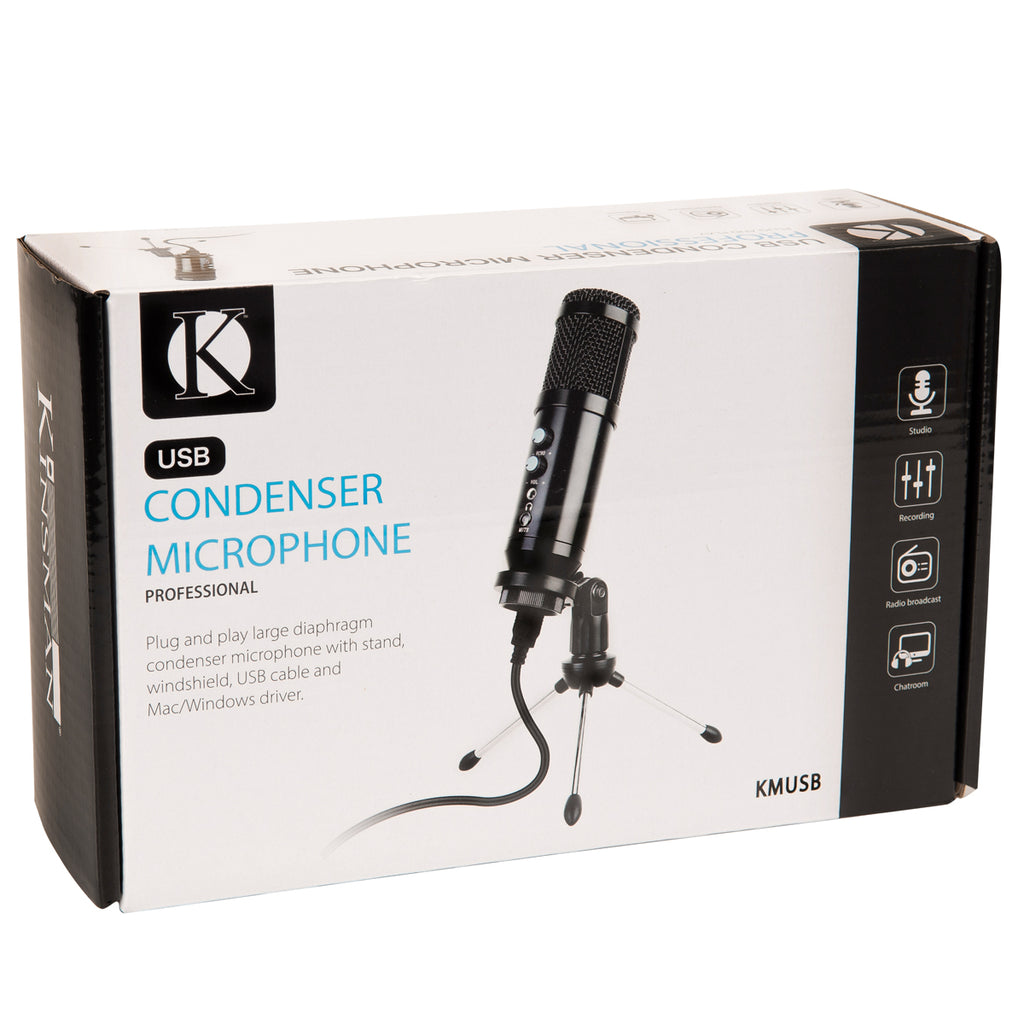 Kinsman USB Condenser Microphone - Aron Soitin