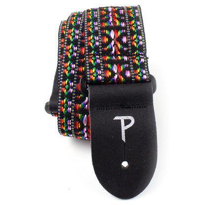 Perri's 2" Retro Hootenanny Poly Guitar Strap ~ Multi Colour - Aron Soitin