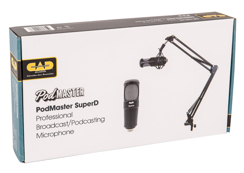 CAD PMSDM Podmaster Super D Microphone Kit - Aron Soitin
