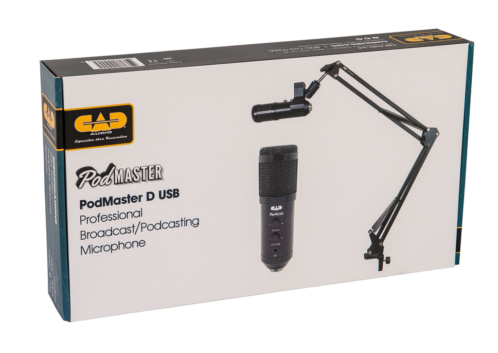 CAD PMUSB Podmaster D USB Microphone Kit - Aron Soitin