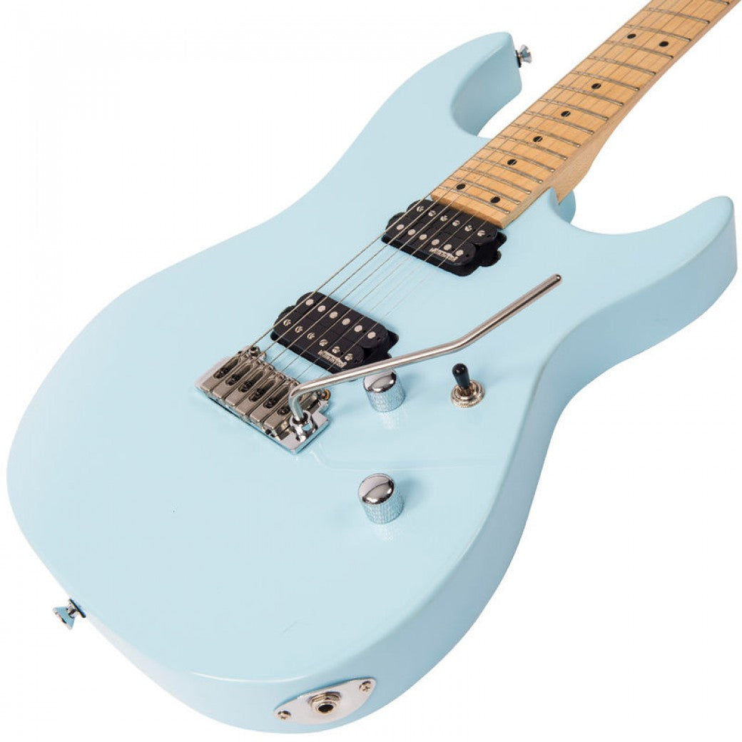Vintage V6M24 ReIssued Electric Guitar ~ Laguna Blue - Aron Soitin
