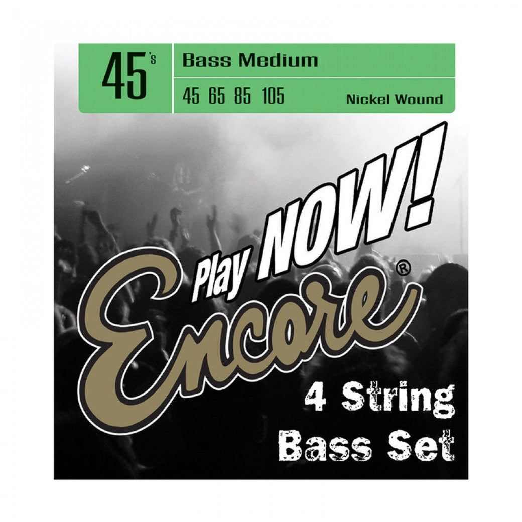 Encore EBS45 Nickel Wound 45-105 bassokitaran kielisarja - Aron Soitin