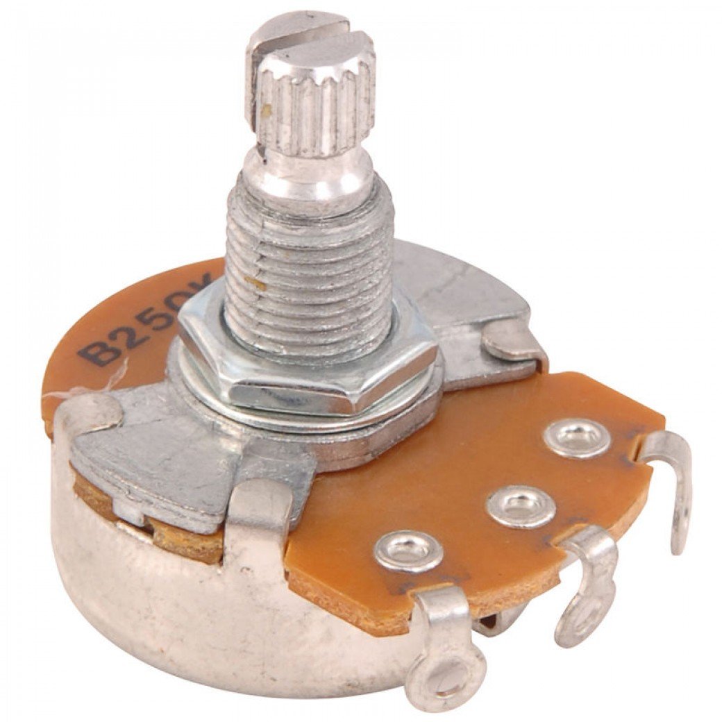 Guitar Tech GT933 Volume Pot - 250K 18mm - Aron Soitin