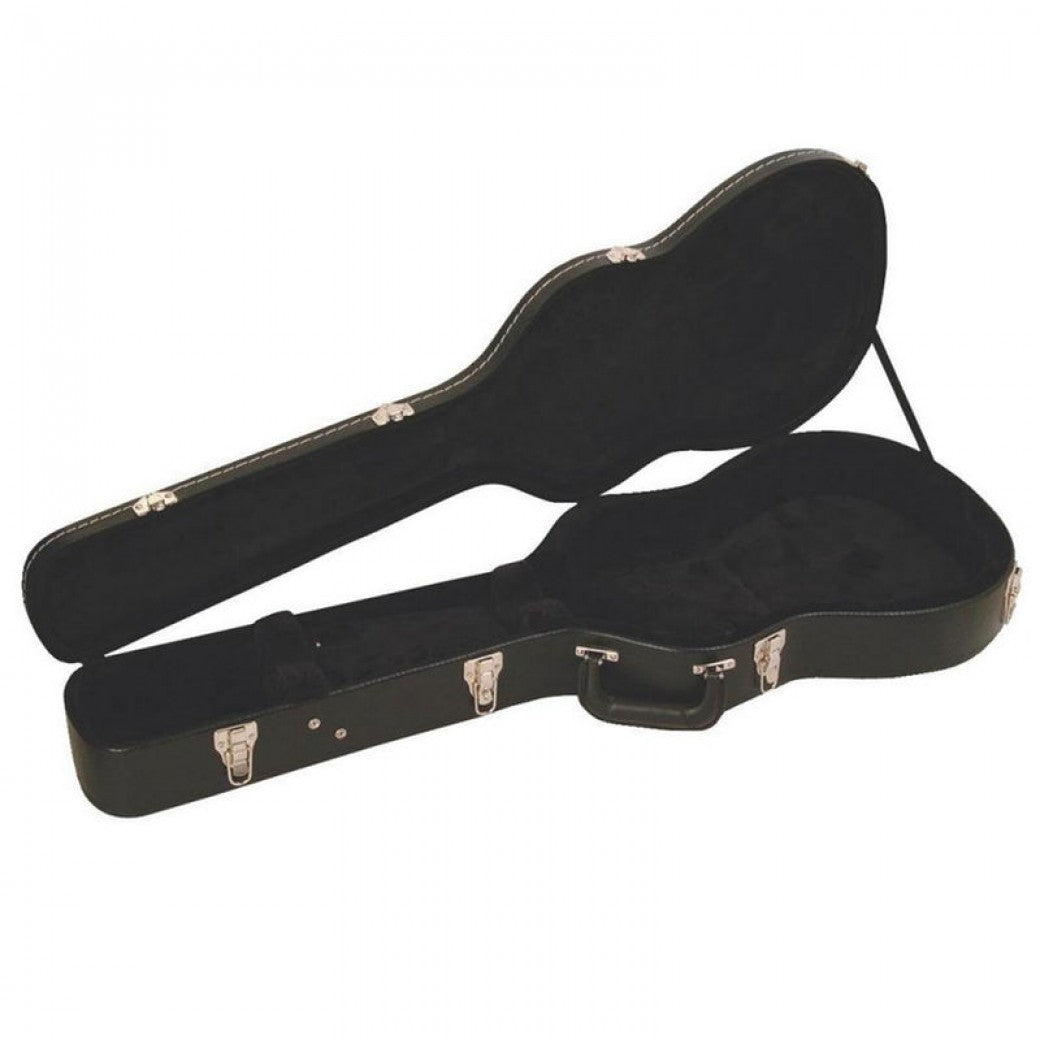 On Stage GCSG7000 Hardshell Guitar Case Double Cutaway Electric - Aron Soitin